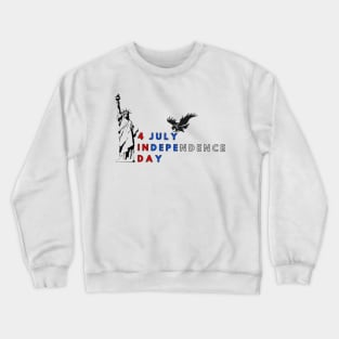 4 july independence day Crewneck Sweatshirt